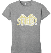 Women’s Fitted  Tee  / Grey Frost / Mt Vernon Cheer