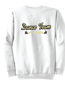 Fleece Crewneck Sweatshirt / White / Mt. Vernon Dance