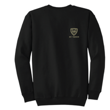 Core Fleece Crewneck Sweatshirt / Black / Mt. Vernon