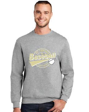 Fleece Crewneck Sweatshirt / Athletic Heather / Mt. Vernon Baseball