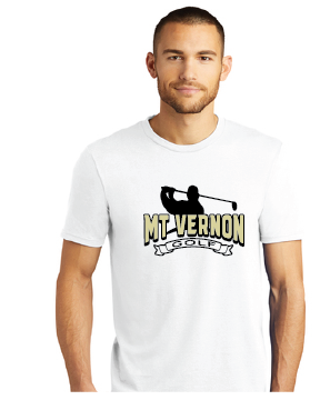 Softstyle Tri-Blend T-shirt / White / Mt Vernon Golf