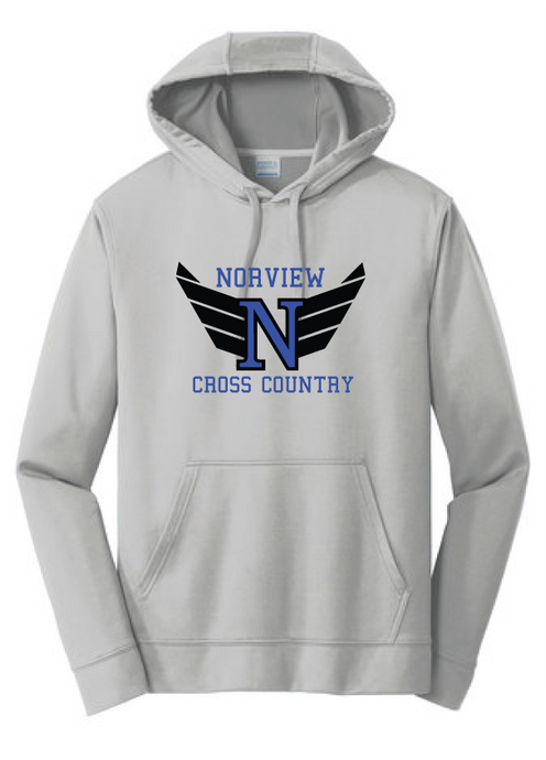 Performance Hoody / Silver / Norview CC - Fidgety