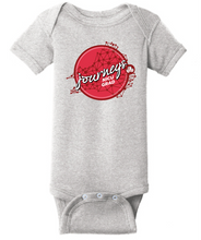 Infant Short Sleeve Baby Rib Bodysuit / Heather Gray / CHKD NICU - Fidgety
