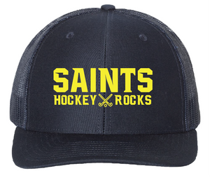 Saints Trucker Hat / Navy  / Saints Field Hockey