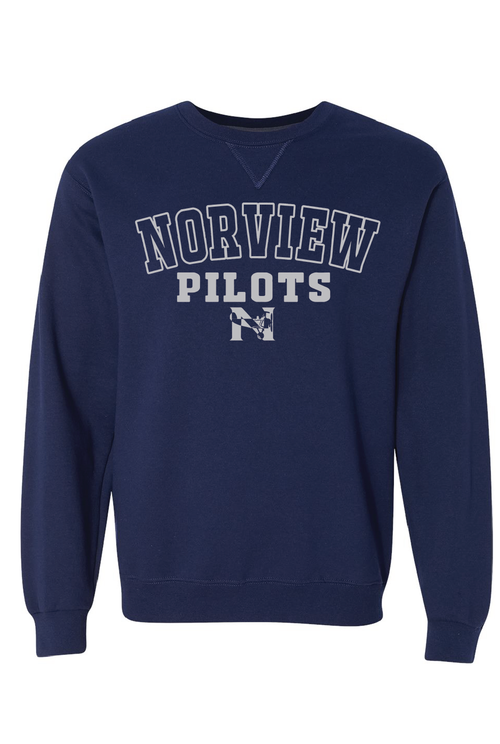 Sofspun Crewneck Sweatshirt / Navy / Norview High School Baseball