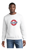 Core Fleece Crewneck Sweatshirt / White / Norview High School Baseball