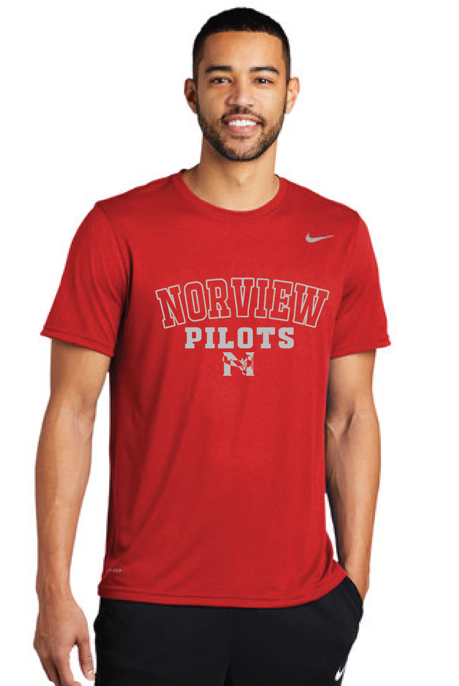 Legend Tee / University Red / Norview High School Baseball