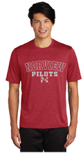 Heather Contender Tee / Heather Red / Norview High School Baseball