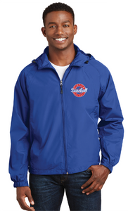 Hooded Raglan Jacket / Royal / Norview High School Baseball