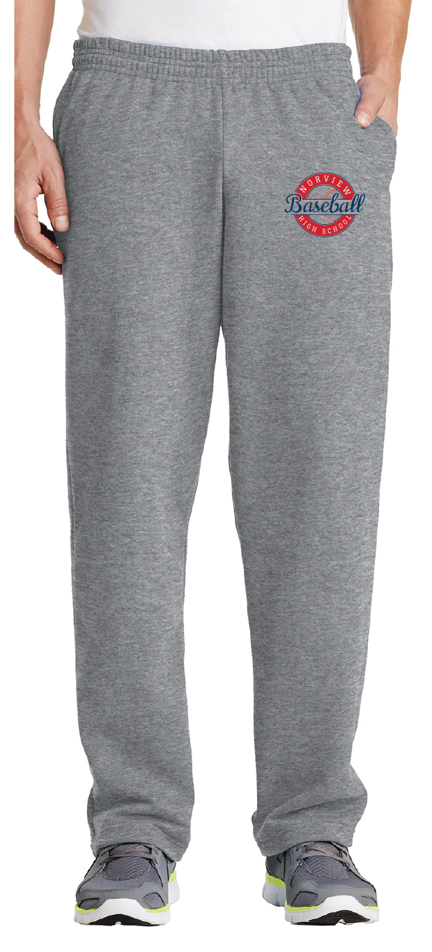 Core Fleece Sweatpant with Pockets / Athletic Heather / Norview High School Baseball