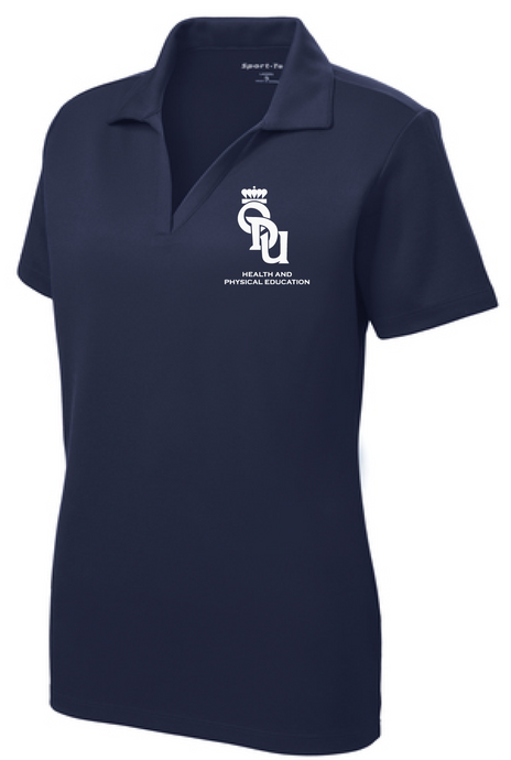 Ladies PosiCharge® RacerMesh® Polo / Navy / ODU HPE - Fidgety