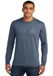 Long Sleeve Softstyle Tee / Navy Frost / ODU Parks, Recreation and Tourism