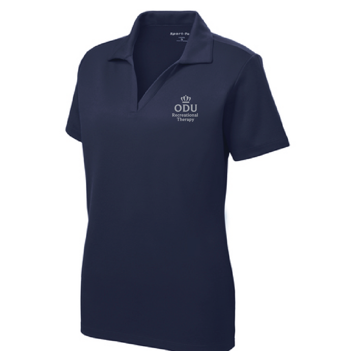Ladies Performance Polo / Navy / ODU Recreational Therapy
