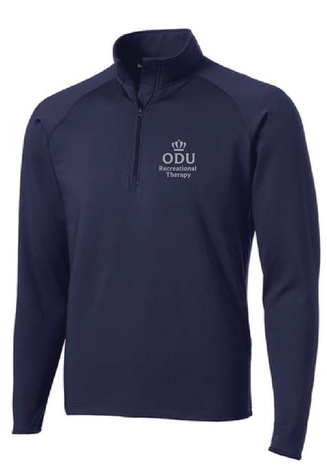 Sport-Wick Stretch 1/2-Zip Pullover / Navy / ODU Recreational Therapy