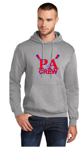 Fleece Pullover Hooded Sweatshirt / Athletic Heather  / Princess Anne Crew Club