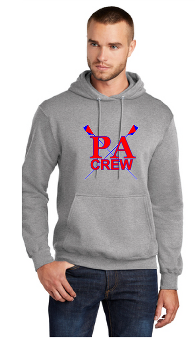 Fleece Pullover Hooded Sweatshirt / Athletic Heather  / Princess Anne Crew Club