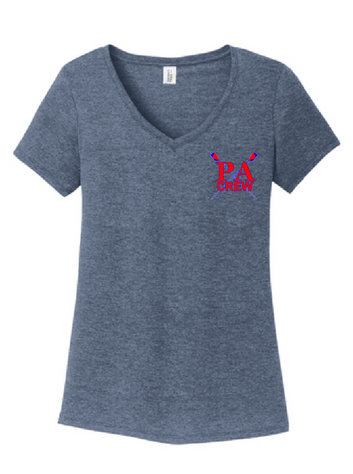 Perfect Tri V-Neck Tee / Navy Frost / Princess Anne Crew Club