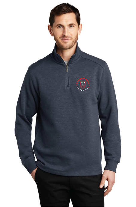 Fleece 1/4-Zip Pullover / Granite / Princess Anne High School Girls Soccer