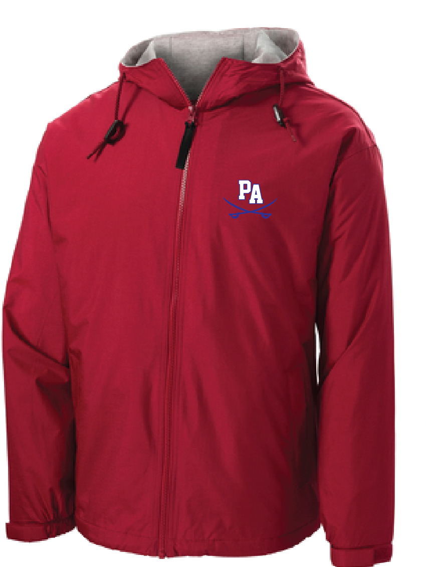 Insulated Team Jacket / Red / Princess Anne High School Soccer