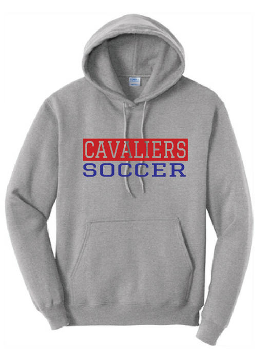 Fleece Hooded Sweatshirt / Athletic Heather / Princess Anne High School Soccer