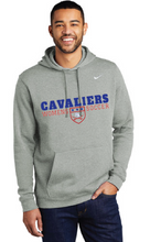 Nike Club Fleece Pullover Hoodie / Heather Grey / Princess Anne High School Soccer