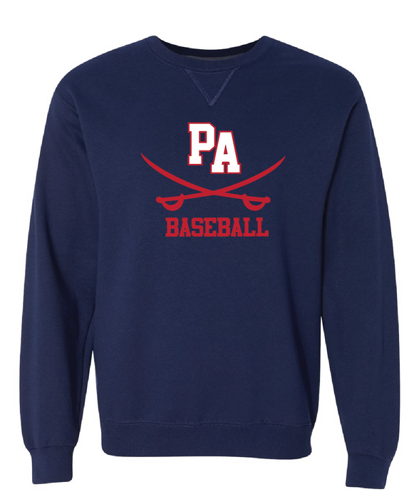 Sofspun Crewneck Sweatshirt / Navy / Princess Anne High School Baseball