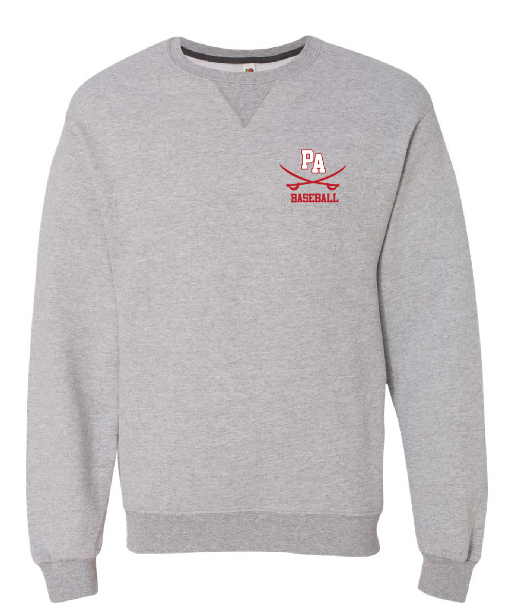 Sofspun Crewneck Sweatshirt / Athletic Heather / Princess Anne High School Baseball