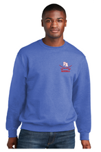 Core Fleece Crewneck Sweatshirt / Heather Royal / Princess Anne High School Baseball