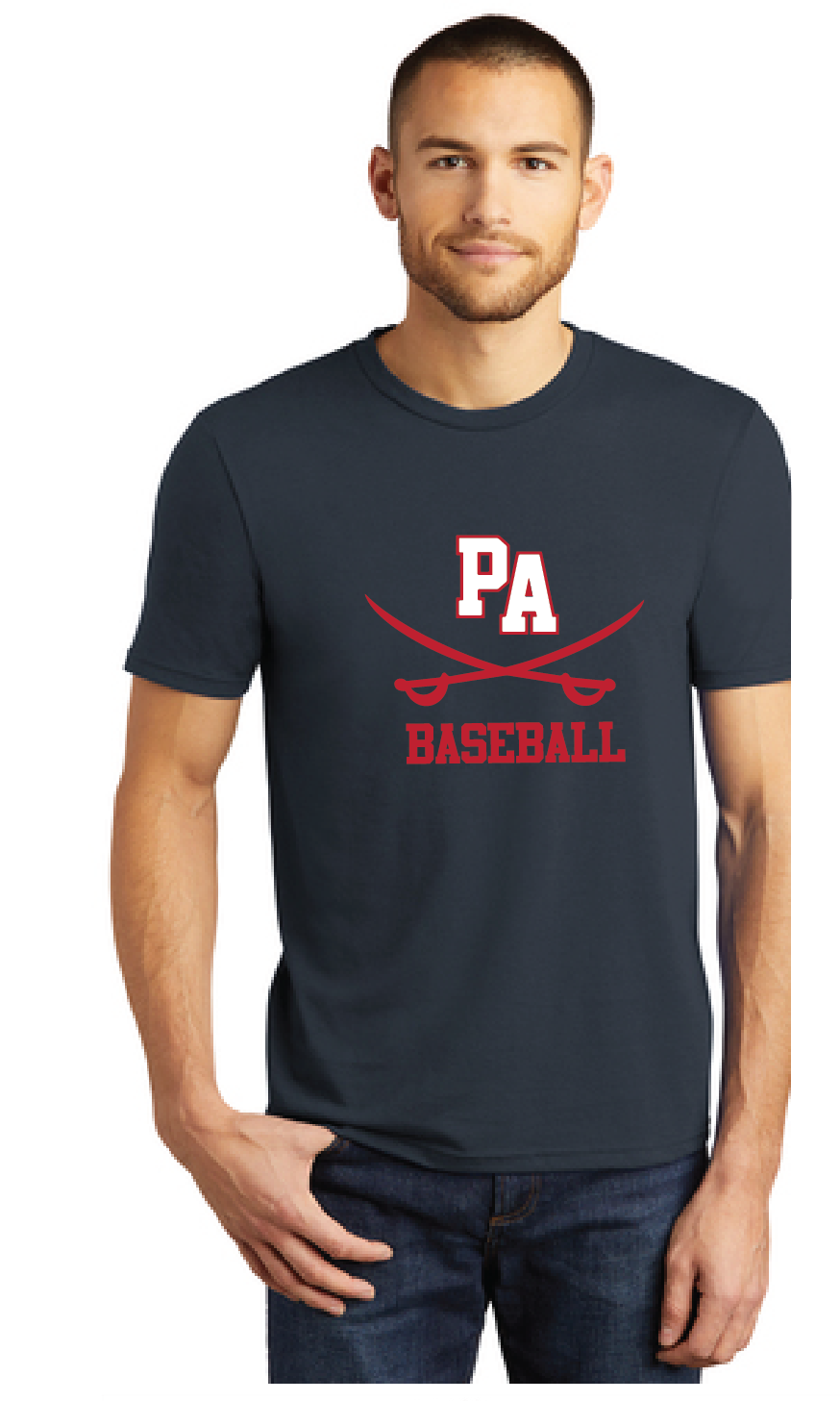 Perfect Tri Tee / Navy / Princess Anne High School Baseball