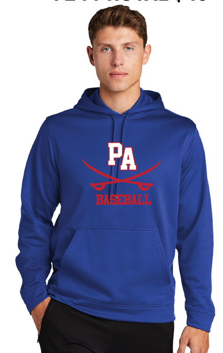Fleece Hooded Pullover / Royal / Princess Anne High School Baseball