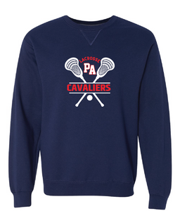 Sofspun Crewneck Sweatshirt / Navy / Princess Anne High School Lacrosse