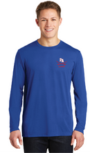 Long Sleeve Cotton Touch Tee / Royal / Princess Anne High School Lacrosse