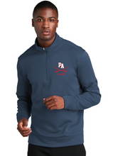 Performance Fleece 1/4-Zip Pullover Sweatshirt / Navy / Princess Anne High School Lacrosse