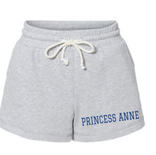 Women’s Enzyme-Washed Rally Shorts / Oxford / Princess Anne High School Lacrosse