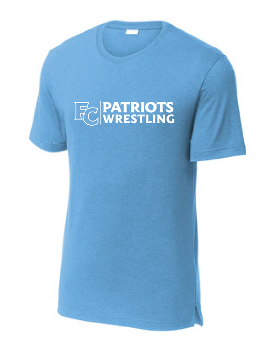 PosiCharge  Strive Tee / Columbia Blue / First Colonial Wrestling