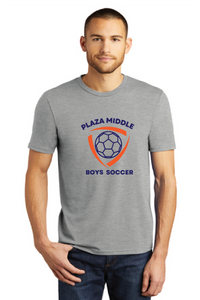 Softstyle Short Sleeve T-Shirt / Heather Grey / Plaza Middle Boys Soccer