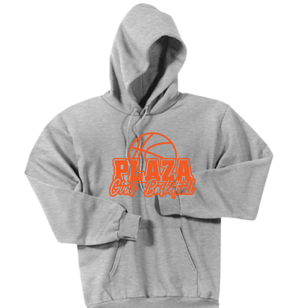 Hooded Sweatshirt (Youth & Adult) / Royal / Plaza Girls Basketball