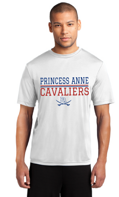 Performance Tee / White / Princess Anne High School