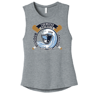 Women’s Jersey Muscle Tank - Tidewater Patriots - Fidgety