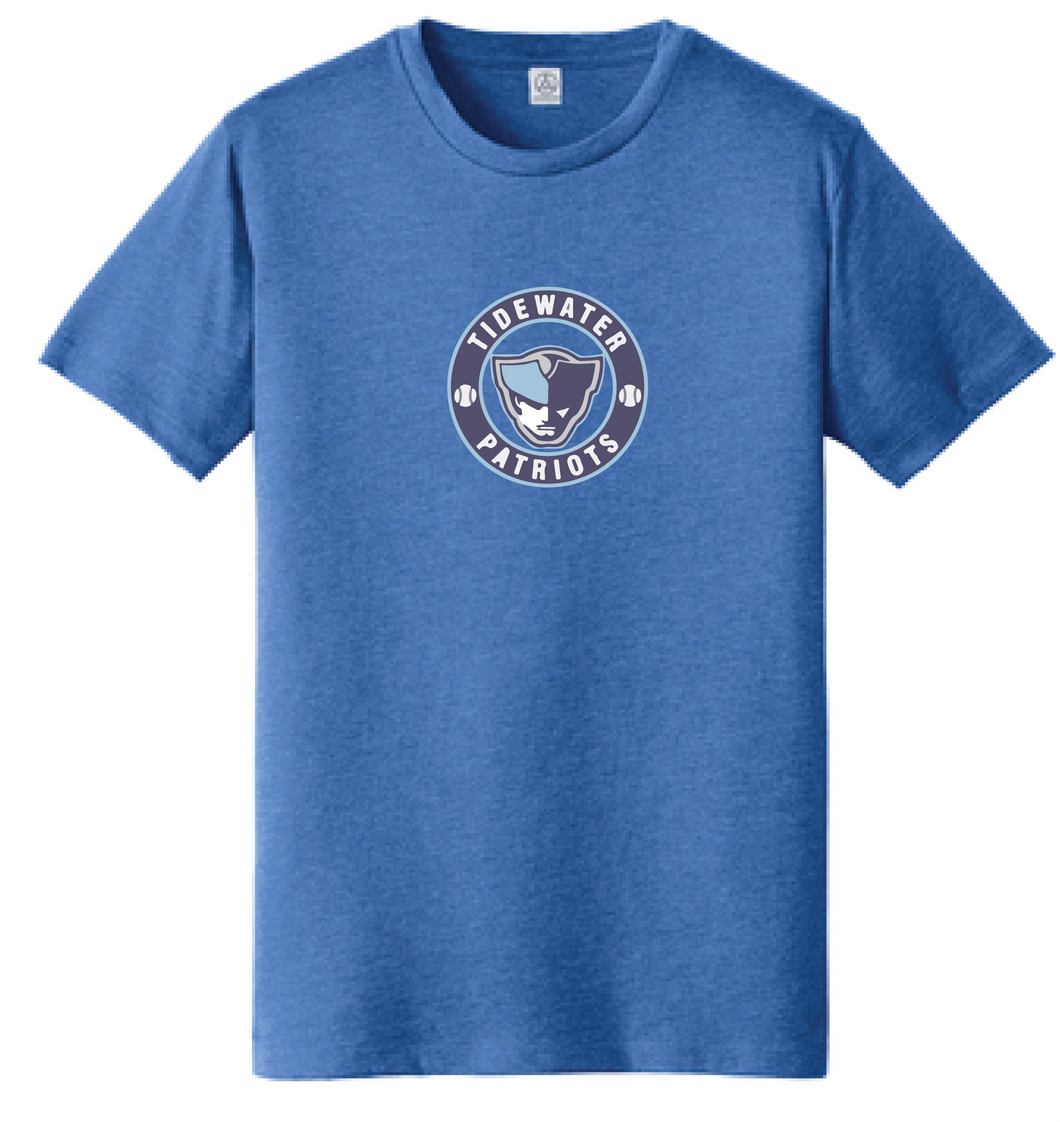 Cotton T-Shirt / Heather Royal / Tidewater Patriots - Fidgety