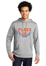 Performance Fleece Hooded Pullover/ Silver / Plaza Girls Basketball