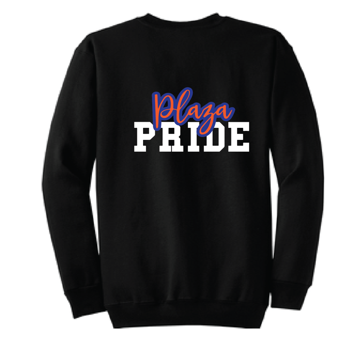 Core Fleece Crewneck Sweatshirt / Black / Plaza Middle One Act Play