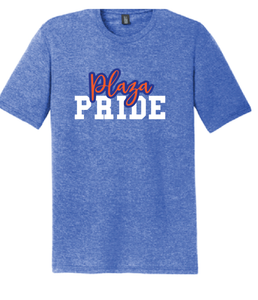 Triblend Softstyle Tee / Royal Frost / Plaza Middle School