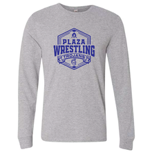 Core Cotton Long Sleeve Tee / Ash / Plaza Middle Wrestling