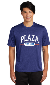 Heather Contender Tee (Youth & Adult) / Royal Heather / Plaza Middle School