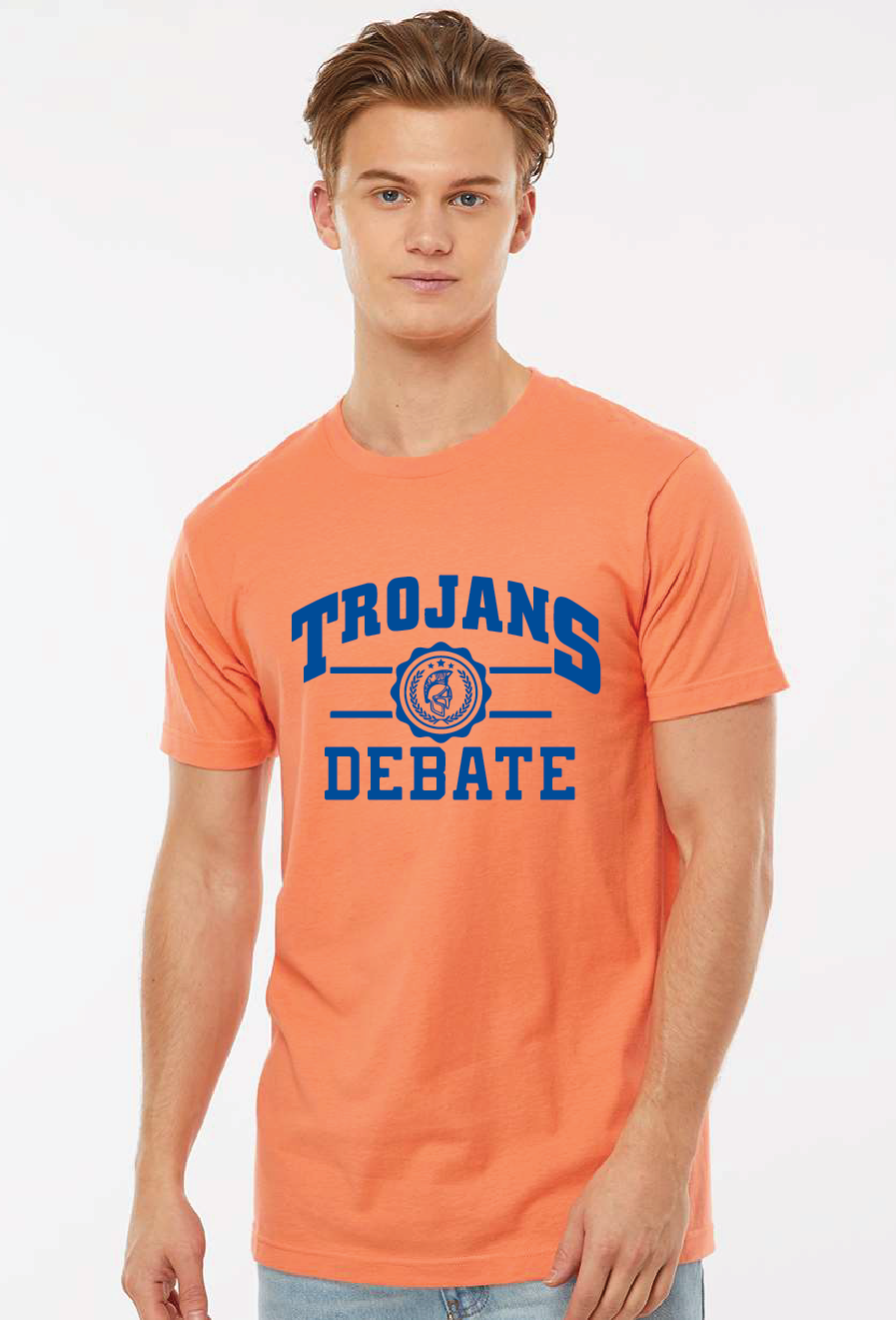 Softstyle T-Shirt / Cantaloupe / Plaza Middle Debate