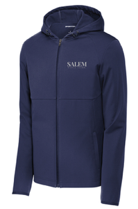 Hooded Soft Shell Jacket / Navy Blue / Salem Middle School Staff