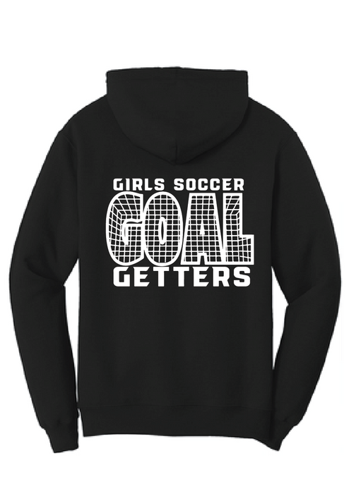 Fleece Hooded Sweatshirt / Black / Salem Middle School Girls Soccer