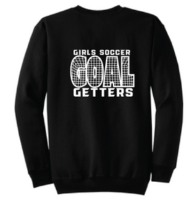 Fleece Crewneck Sweatshirt / Black / Salem Middle School Girls Soccer