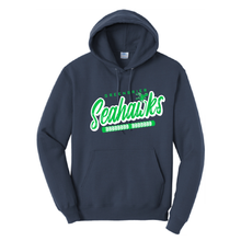 Core Fleece Pullover Hooded Sweatshirt / Navy / Greenbrier Seahawks Swim Team